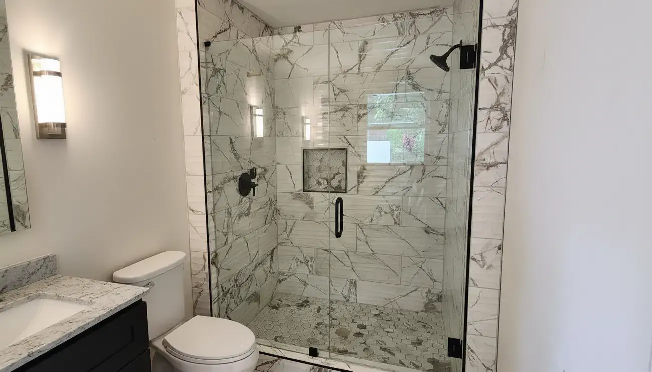 Image 2 Frameless Shower Glass