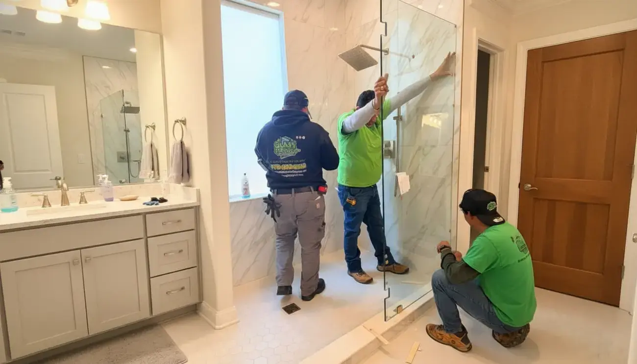 Image 5 Frameless Shower Glass