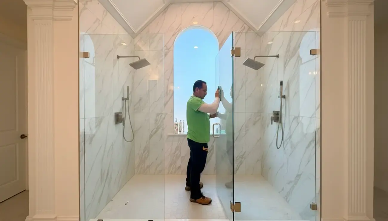 Image 10 Frameless Shower Glass